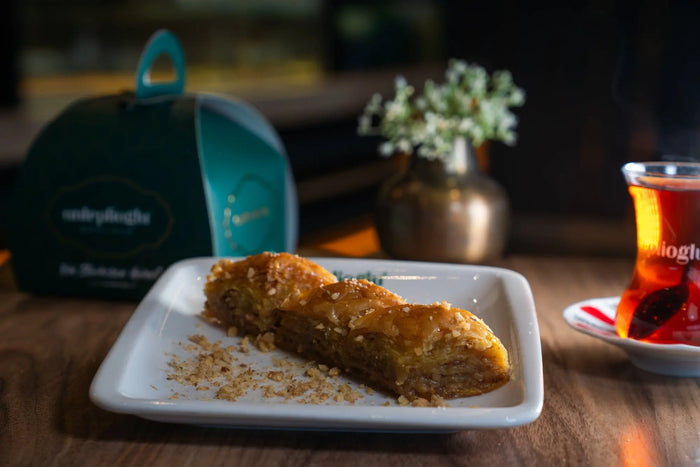 Hausgemachte Walnuss-Baklava (Ev Baklavası)